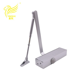 Anodized Aluminum Automatic Door Closer Anti-Slam Door Device Different Size Door Closers - Anodized Aluminum Automatic Door Closer, Different Size Door Closers