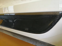 Nouveau panneau de porte extérieur en Fiber de carbone pour la modification de mise à niveau du modèle Macan 14-22 forgé pour plus de style et de durabilité