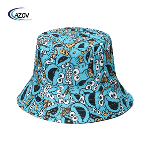 قبعات دلو مخصصة للرجال بلون سادة - Product Image 2