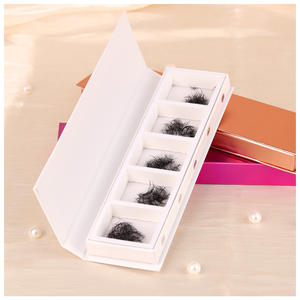 Extensions de cils Loose <span class=keywords><strong>Pro</strong></span> Made Fans 10D/14D/16D/20D/8D avec 0.03 d'épaisseur <span class=keywords><strong>Pro</strong></span> Made Volume Fan Lashes avec emballage personnalisé - Product Image 2