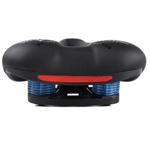 Sillín de Bicicleta Antuke Negro, Absorbente de Impactos, Impermeable, de Silicona, para Bicicleta de Carretera, Diseño Moderno, Unisex, Accesorio para Ciclismo - Product Image 1