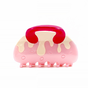 Pinzas de Pelo de Acetato con Forma de Bolso Pequeño, Estilo Japonés y Coreano, Vintage, Accesorio para el Cabello de Mujer - Product Image 2