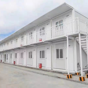 Vendita calda di buona qualità forte casa vivente in legno struttura in metallo portatile contenitore per la vendita al dettaglio - Product Image 4