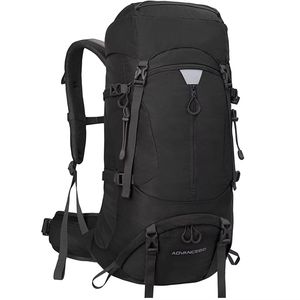 Sac à dos de randonnée en polyester imperméable avec housse de pluie pour camping alpinisme sac à dos - Product Image 1