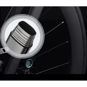 Bicicletta da Corsa in Fibra di Carbonio SAVA R08 CR-A7L Bici di Fascia Alta con Cavi Interni - Product Image 6