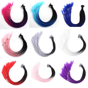 Perruque tressée torsadée au crochet de 24 pouces, 10g, en fibre haute température <span class=keywords><strong>color</strong></span>ée et teinte, pour femmes noires - Product Image 3