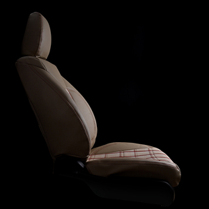 Housse de siège de <span class=keywords><strong>voiture</strong></span> en cuir PVC avec VW MK7 Clark Tartan <span class=keywords><strong>Plaid</strong></span> GTD GTE GTI Tan Red Housses de siège de <span class=keywords><strong>voiture</strong></span> Style d'article personnalisé - Product Image 6