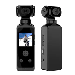 4K Ultra HD Pocket Action Camera Active DVR Video Waterproof 270 Rotatable Mini WiFi Action Sports Camera