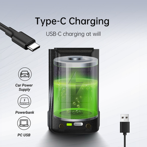 Chierda Q7 5 W VHF/UHF Walkie Talkie với IPX5 không thấm nước 16 kênh truyền thông tầm xa - Product Image 4