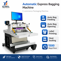 Máquina Ensacadora Inteligente de Alta Velocidad Totalmente Automática con Motor y PLC para Cajas y Embalajes de Plástico
