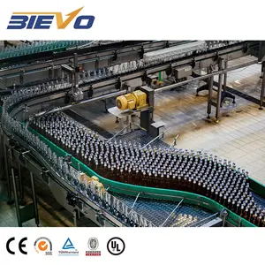 Automatic Soda Beverage Carbonated Drink Making Production Line Liquid Glass Bottle Filling Machines