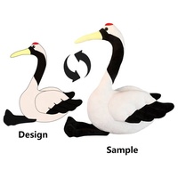 Meilleures ventes Peluche d'aigle réaliste en peluche personnalisée Mascotte en peluche Jouet d'oiseau faucon