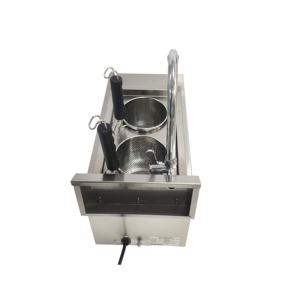 Fabrika Çıkışlı Ticari Mutfak Elektrikli <span class=keywords><strong>2</strong></span> Başlıklı Masaüstü Otomatik Erişte Makinesi İtalyan Erişte Pişirme Oteller Restoranlar - Product Image 5