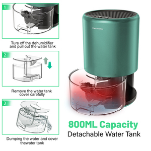 Mini déshumidificateur électrique domestique Dropshipping Trending New 12 Blanc OEM 24 Manuel 350 800ml <span class=keywords><strong>Frigidaire</strong></span> Déshumidificateur industriel - Product Image 5