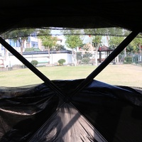 Portable Pop-Up Camouflage Canard Chasse Sol Tente Surplus la Caza Automatique Caractéristiques Simple Couche Nylon Fibre de Carbone 2 Personnes