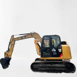 Excavadora de oruga hidráulica usada de 8 toneladas CAT 308E2 con precio económico