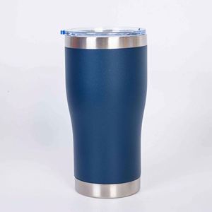 Red Stainless Steel Tumbler Vacuum Insulated Double Wall With Lid Travel Mug Minimalist Design - Product Image 3