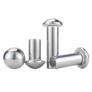 Rivets ronds en acier inoxydable 304, résistants à la rouille et durables - Product Image 1