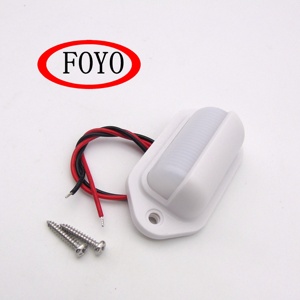 FOYO — lampe blanche de la <span class=keywords><strong>plaque</strong></span> d'immatriculation à 12 led, feu arrière pour bateaux, marches, camions, SUV, <span class=keywords><strong>remorque</strong></span>, Van, RV - Product Image 5
