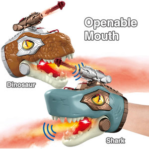 Marioneta de Mano de Dinosaurio de Plástico con Pistola Lanzadora de Dardos y Balas Seguras, <span class=keywords><strong>Juego</strong></span> de Disparos con Efecto de Pulverización - Product Image 5