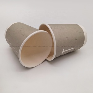 Tazas artesanales de protección térmica fiables rígidas orgánicas de tonos neutros de avena beige cremoso de almendra tostada natural de arena - Product Image 2