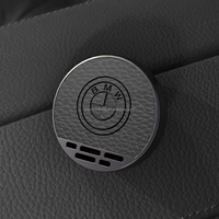 Diffuseur de parfum personnalisé en cuir bio pour voiture, décoration de tableau de bord, aromathérapie, clip de ventilation
