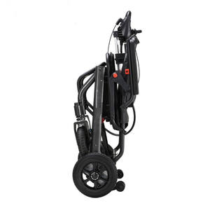 Silla de ruedas eléctrica ligera completamente automática, precio, silla de ruedas reclinable para discapacitados