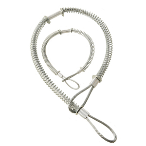 Thép <span class=keywords><strong>carbon</strong></span> mạ kẽm roi kiểm tra an toàn Cáp 1/4 inch roi kiểm tra dây dây gian lận phần cứng - Product Image 5