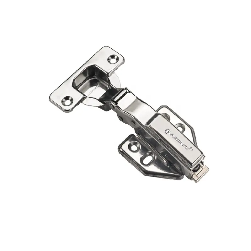 Dobradiça de móveis inox 304, aço inoxidável, dobradiça hidráulica macia, para armário de cozinha e guarda-roupa