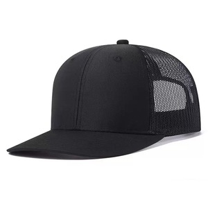 <span class=keywords><strong>Gorra</strong></span> de Béisbol con Visera de <span class=keywords><strong>Malla</strong></span> Estilo Patchwork, <span class=keywords><strong>Gorra</strong></span> Trucker Personalizada con Cierre a Presión y Visera Curva para el Sol - Product Image 6