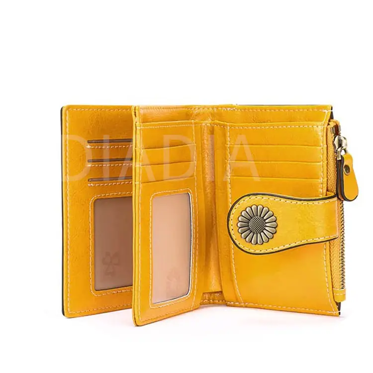 Wallets/bags Women Wholesale High Quality Leather Popular Bifold Cards Holder Fashion Wallet