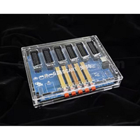 5 en 1 sortie péritel distributeur MD2 à péritel/RGBS convertisseur vidéo carte de commutation pour MD/MD2/SS/PS/PS2/PS3/DC/SFC