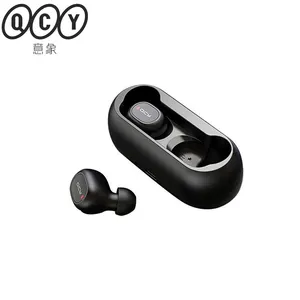 QCY T1C Foldable Headset Wireless Positive Cheapest Headsets Download 3 Silicone Sleeve Cans 5.0 Earphone In Ghana