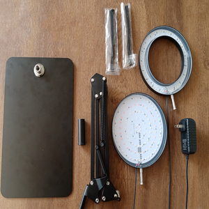 Lámpara LED de Espectro Completo para Plantas, Invernadero, Vegetales, <span class=keywords><strong>Pitahaya</strong></span>, Fruta del Dragón, LED de Cultivo de 9W 11W para Jardinería Interior - Product Image 1