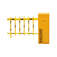 Barrière de bras droite/pliante/clôture, barrière de flèche de détecteur de boucle de véhicule, barrière de porte pour système de stationnement de voiture