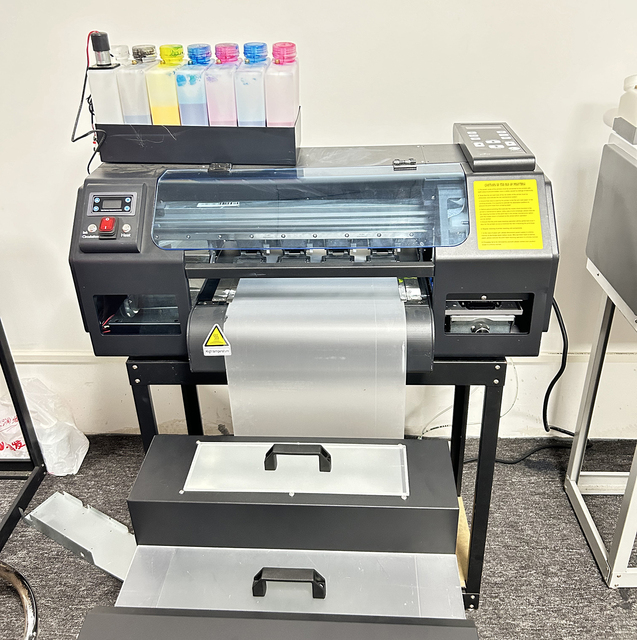 13inch All in One Direct to Film DTF Printer with Dual XP600 Printhead Tshirt Printing Machine Sportswear Label Name Number Dtf