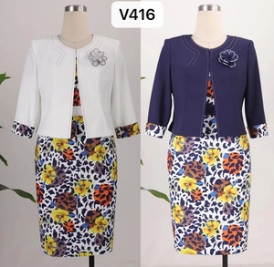Ropa Casual para Mujeres Africanas de Talla Grande, Vestidos Elegantes de 2 Piezas para Iglesia, Trajes de Oficina para Mujeres Negras de Turquía - Product Image 6