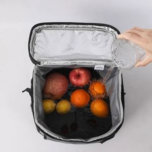 Leakproof Cooler Ice Backpack Reusable Waterproof Insulated Lunch Cooler Bookbag <b>Large</b> Soft Thermal <b>Bag</b> for Picnic Camping <b>Beach</b> - Product Image 3
