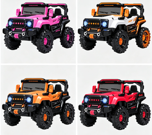 Coche Eléctrico Montable <span class=keywords><strong>de</strong></span> Cuatro Ruedas Unisex para Niños <span class=keywords><strong>de</strong></span> 2 a 4 Años Recargable con Control Remoto y Pedal Material ABS Venta al Por Mayor a Bajo Precio - Product Image 5