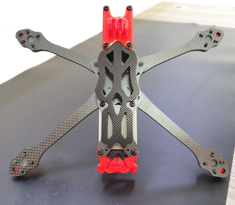 APEX (versión DC) rack de 5 pulgadas con piezas impresas