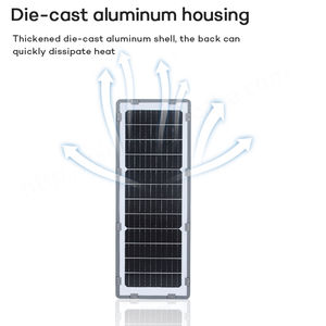 High Quality IP65 Outdoor LED <b>Solar</b> <b>Street</b> <b>Light</b> 100W 200W 300W High Brightness Waterproof <b>Solar</b> <b>Street</b> <b>Light</b> - Product Image 5