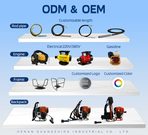 GZD Portable Concrete <strong>Vibrator</strong> Gasoline Engine Power Concrete <strong>Poker</strong> <strong>Vibrator</strong> Machine - Product Image 5