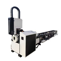 Machine de découpe laser à fibre CNC pour tubes métalliques GD-6012, prix économique, haute vitesse, 3 kW, machine de découpe laser CNC pour tubes