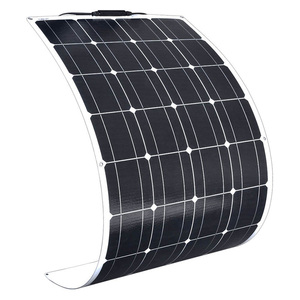 แผงโซลาร์เซลล์แบบโค้งคุณภาพดีจากจีน กำลังไฟ 100 วัตต์ - Product Image 1