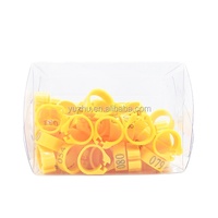 Clip ouvert Petit Pigeon Moineau Finch Perroquet Canari Anneau Stock 10 Couleurs 8mm Homing Bird Tag Anneau