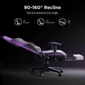 <span class=keywords><strong>AutoFull</strong></span> C3-Silla de gaming con diseño de torbellino, silla ergonómica para ordenador, cojín de esponja en forma de cuero PU, silla para gaming - Product Image 4