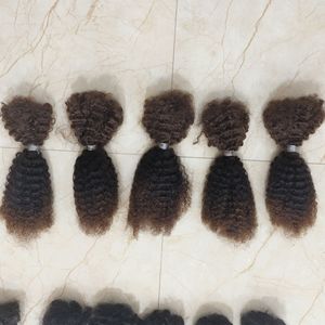 للبيع بالجملة شعر كاما عذراء برازيلي مقاس 16 بوصة شعر أفريقي مموج قبل التمدد للضفائر والتقلبات - Product Image 5