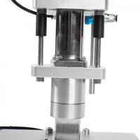 Machine de scellage semi-automatique en acier inoxydable pour bouteilles de poudre de collagène industrielle en gros