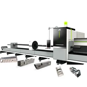 Sheet Metal Fabrication Tube Square Round Pipe Cutter Fiber Laser Cutting Tube Service Machines Manufacturer