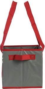 Ensemble de sacs fourre-tout d'épicerie réutilisables de haute qualité boîte de rangement de cuisine minimaliste fond renforcé laminé pliable - Product Image 5